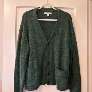 Urban Outfitters Green Cardigan Sweater